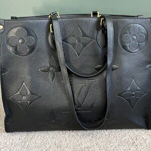 Faux LV Tote Bag
